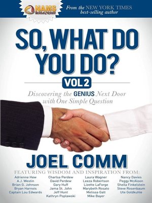 cover image of So What Do YOU Do?